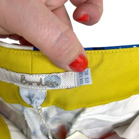 NWT Boden Floral Richmond Ankle Pants - Picture 3 of 7